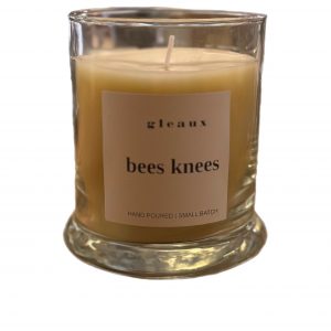 large pure beeswax candle