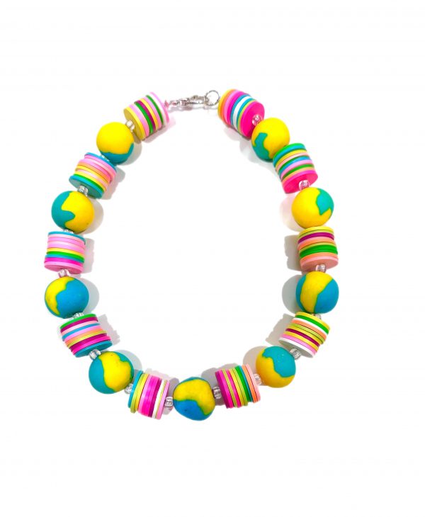 Everyday Necklace Chunky in Confetti colors