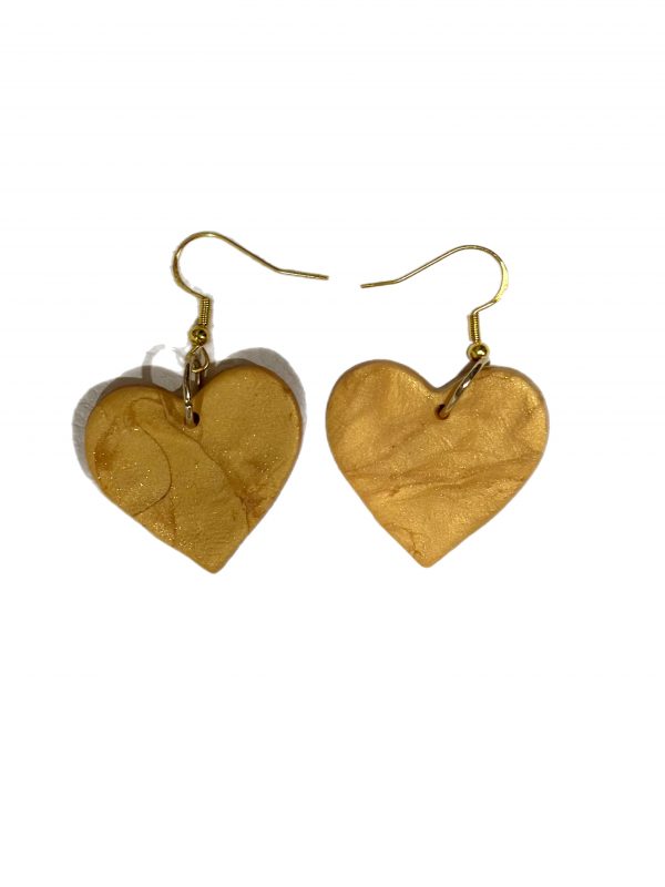 hearts of gold earrings