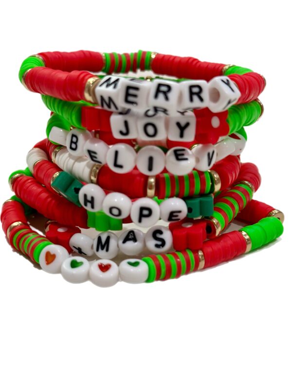Christmas bracelets